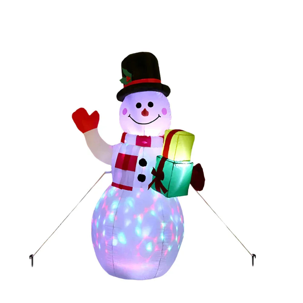 : Christmas Inflatable Snowman - Large Outdoor Holiday Decoration OBA