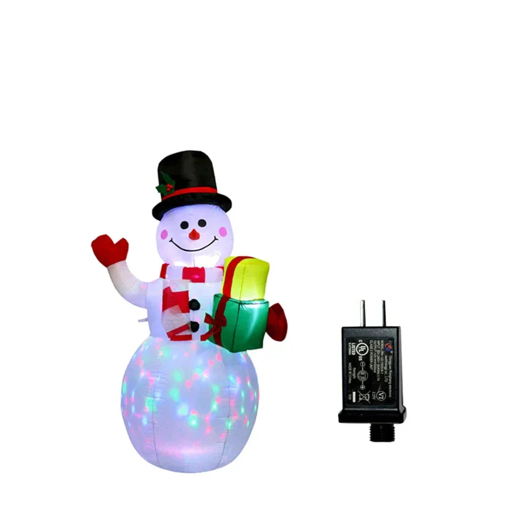 : Christmas Inflatable Snowman - Large Outdoor Holiday Decoration OBA