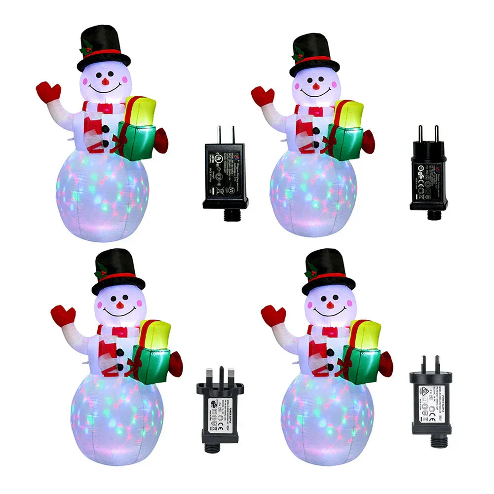 : Christmas Inflatable Snowman - Large Outdoor Holiday Decoration OBA